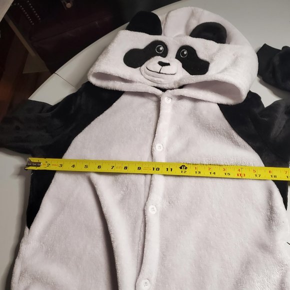 Panda Costume/Pajama Onesie Kids sz 9/10 YR - Picture 3 of 16